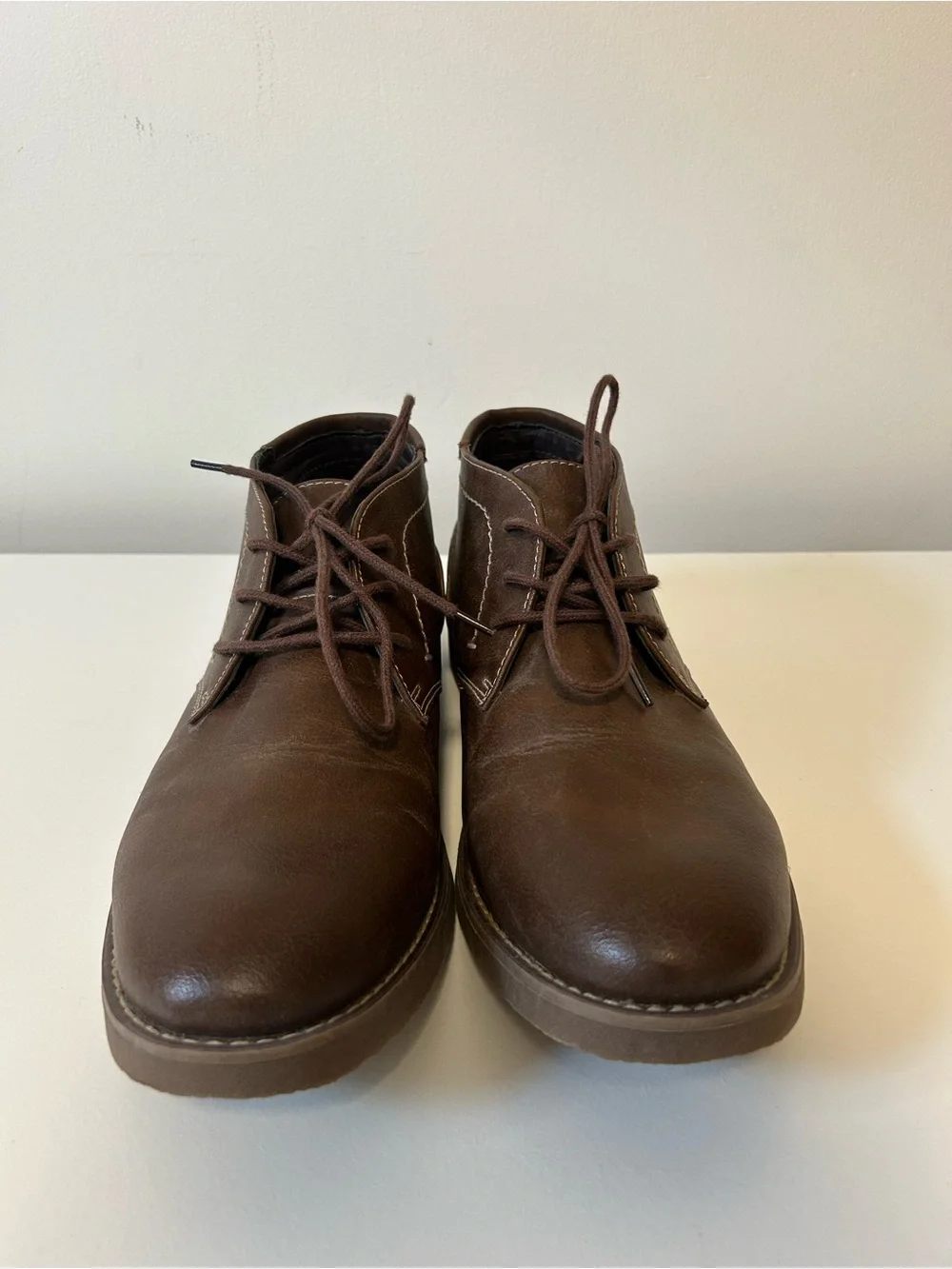 Dexter Brown Leather Chukka Boots
